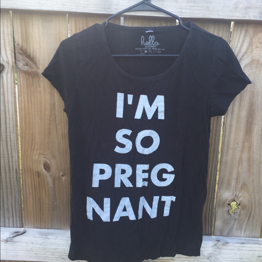 Hello Apparel Pregnant Tee 💕